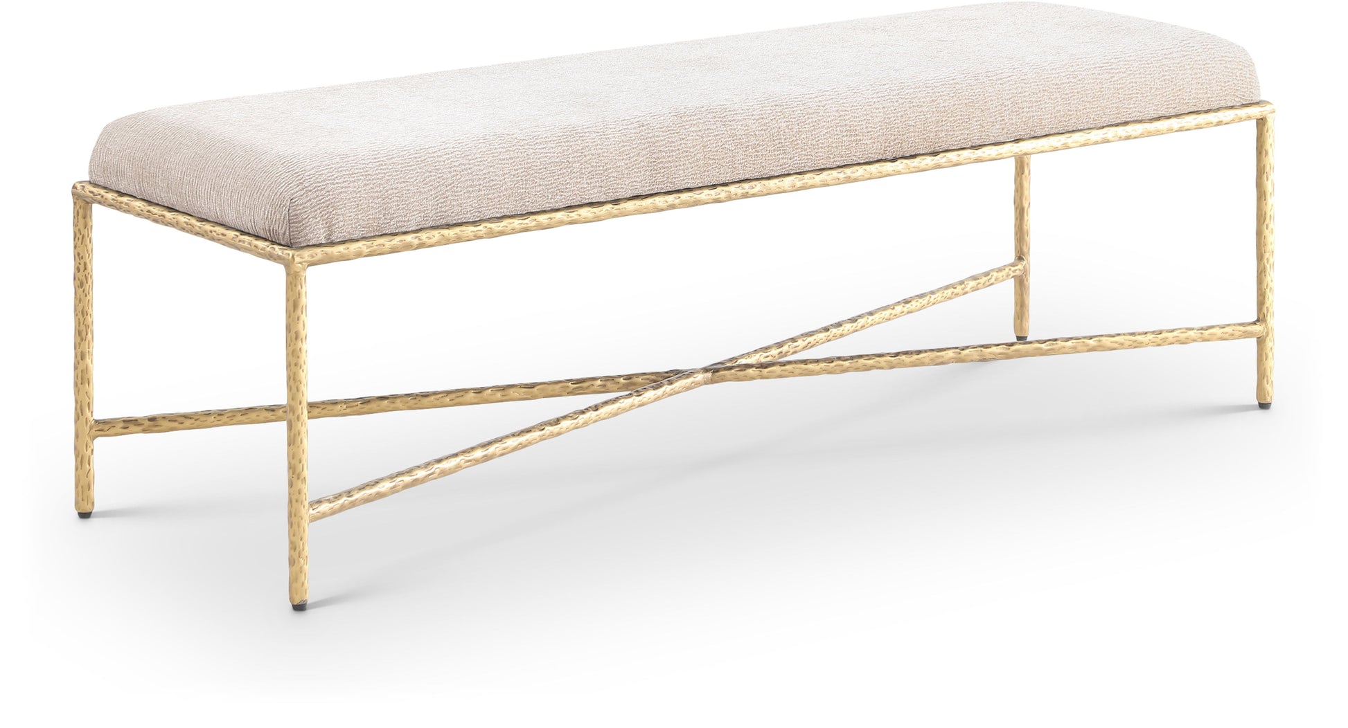 Valley - Bench With Gold Frame