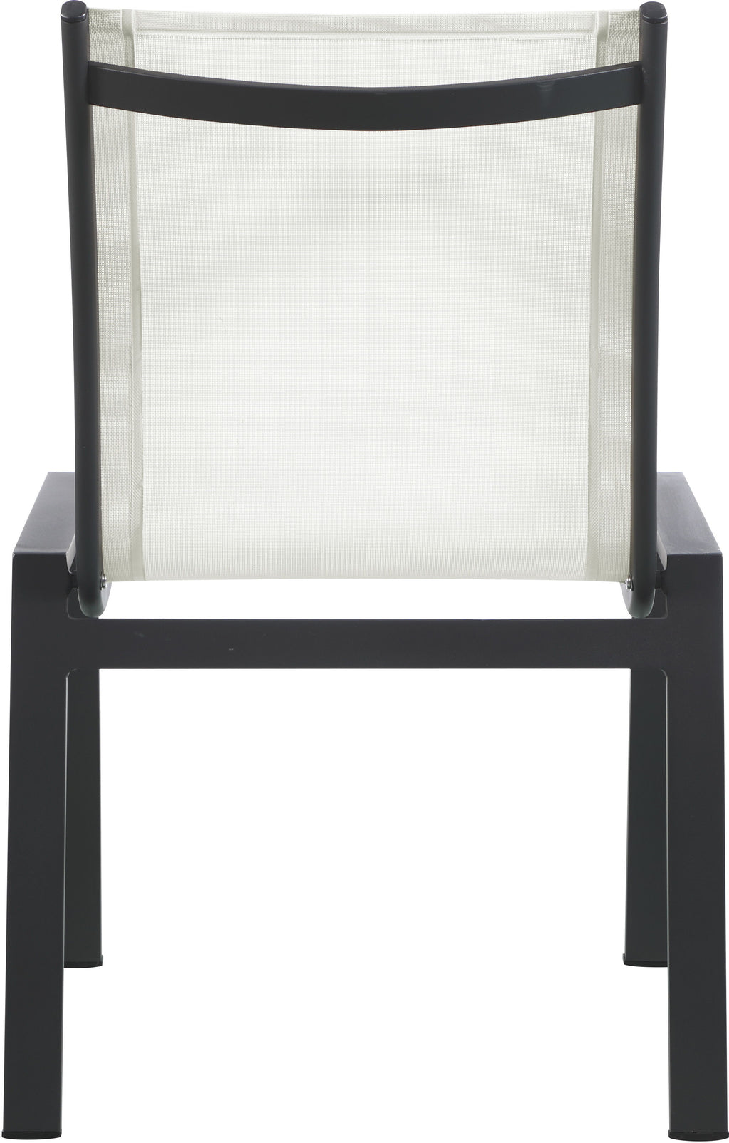 Nizuc - Outdoor Patio Dining Chair With Gray Frame (Set of 2)