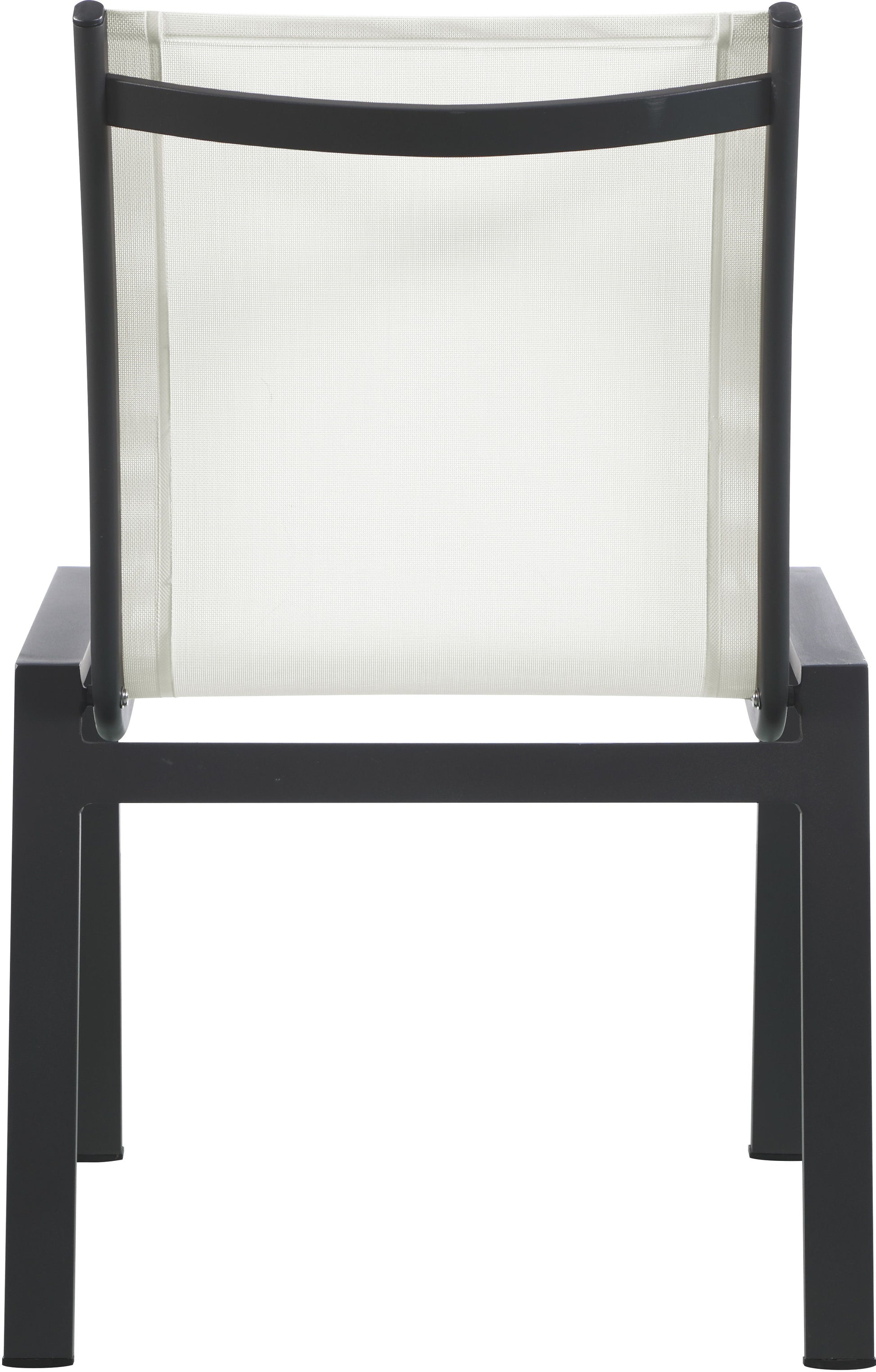 Nizuc - Outdoor Patio Dining Chair With Gray Frame (Set of 2)