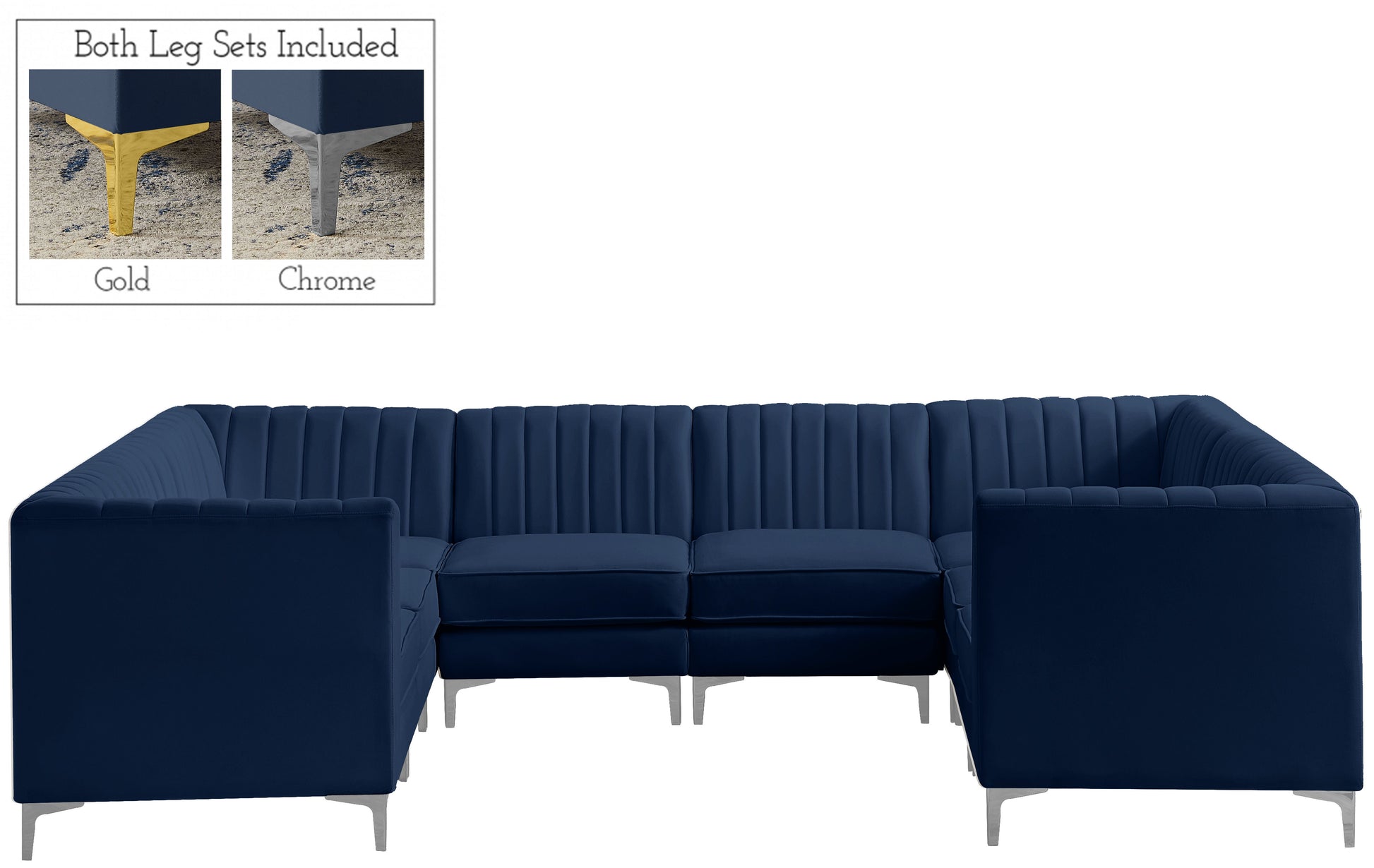 Alina - 8 Piece Modular Sectional