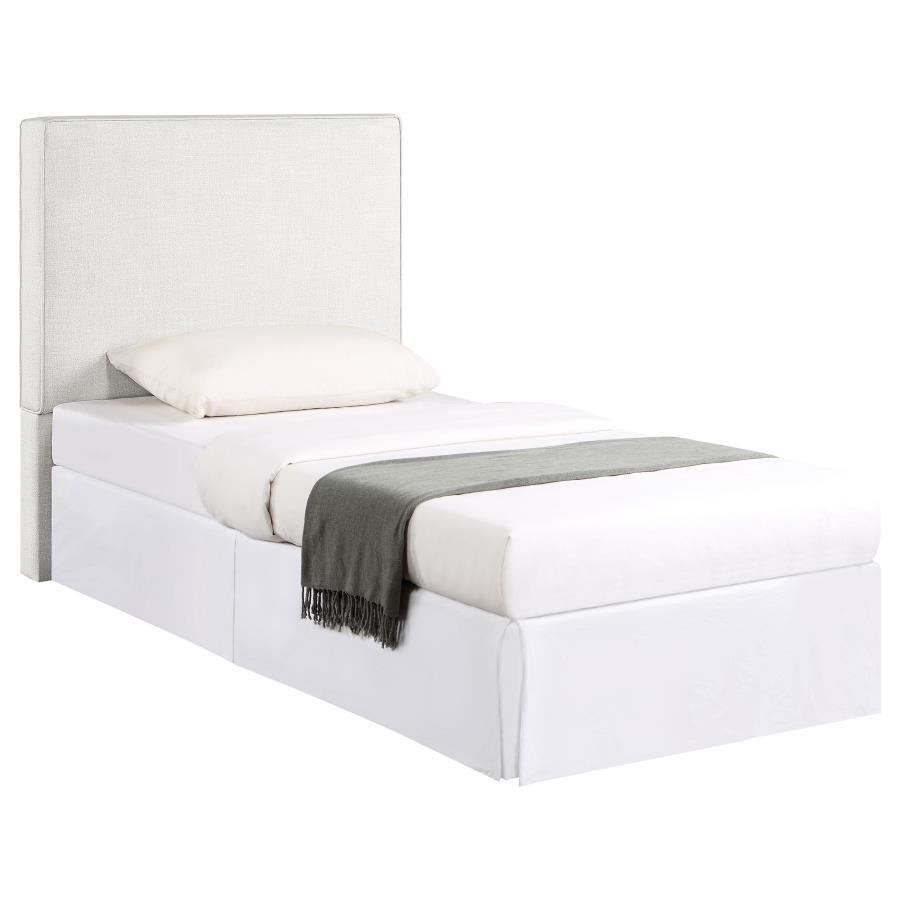 Kosmo - Upholstered Twin Panel Headboard - Sand