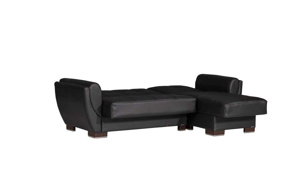 Ottomanson Armada Air - Upholstered Convertible Chaise Lounge With Storage