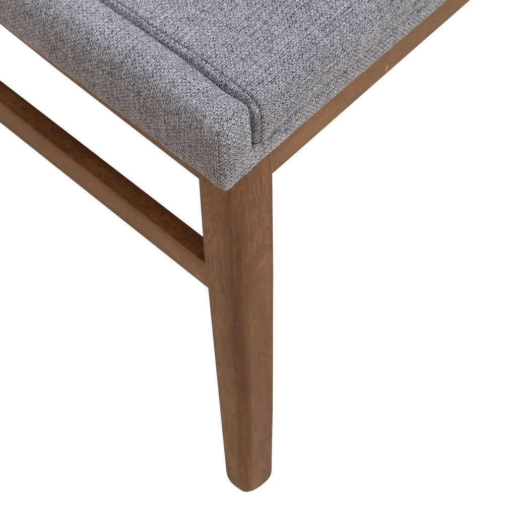 Space Savers - Upholstered Side Chair (RTA) - Brown