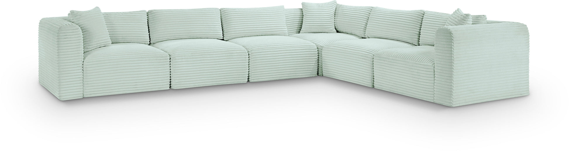 Shaggy - 6 Piece Modular Corner Sectional
