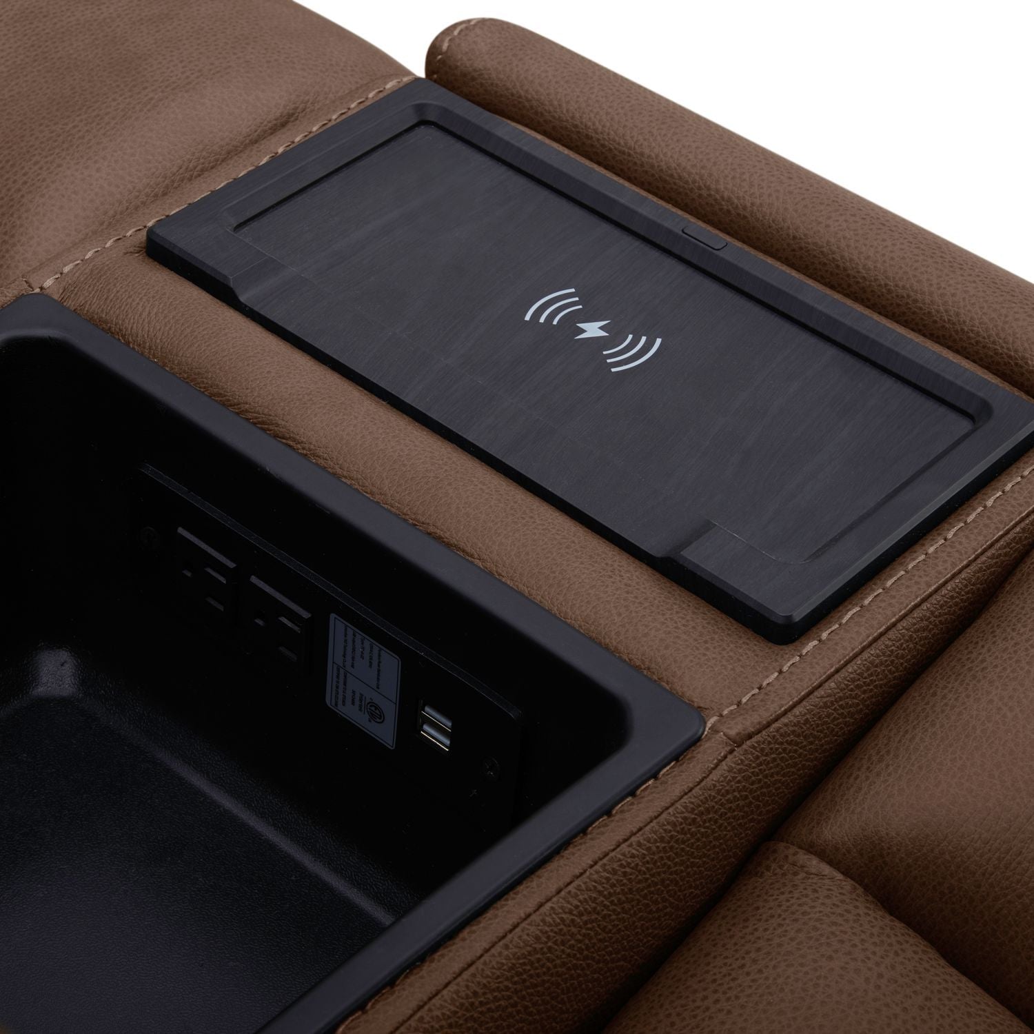 Collins - 6 Piece Sectional - Brown