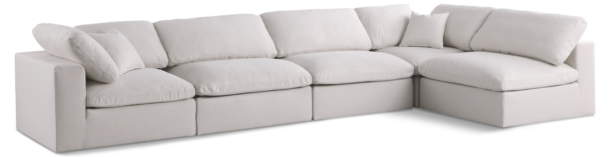 Plush - 5 Piece Modular Sectional