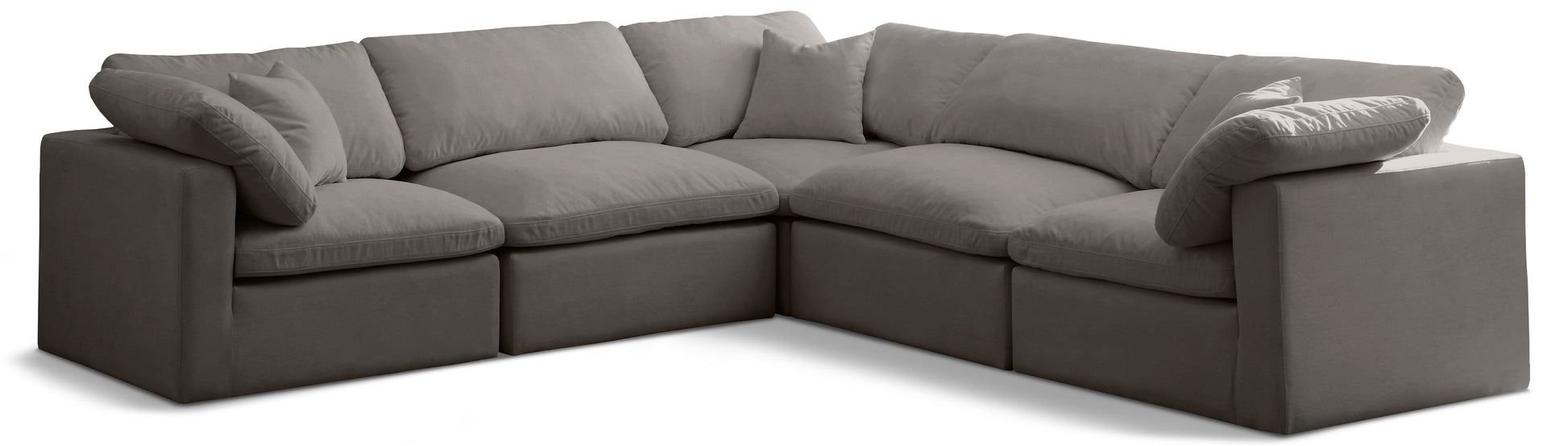 Plush - 5 Piece Modular Sectional