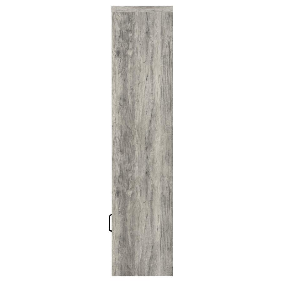 Burke - 3 Piece TV Entertainment Center - Gray Driftwood