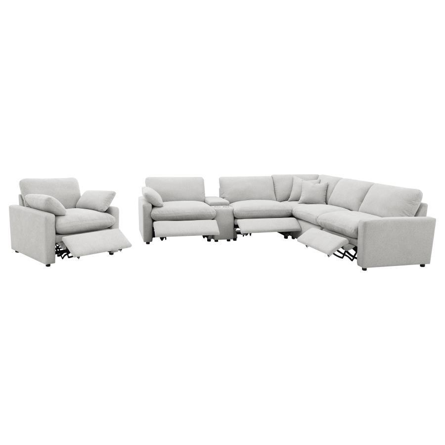 Collins - 6-Piece Modular Power Reclining Sectional