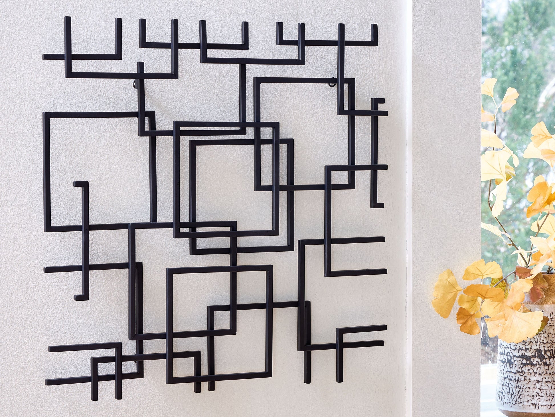 Aadanton - Black - Wall Decor