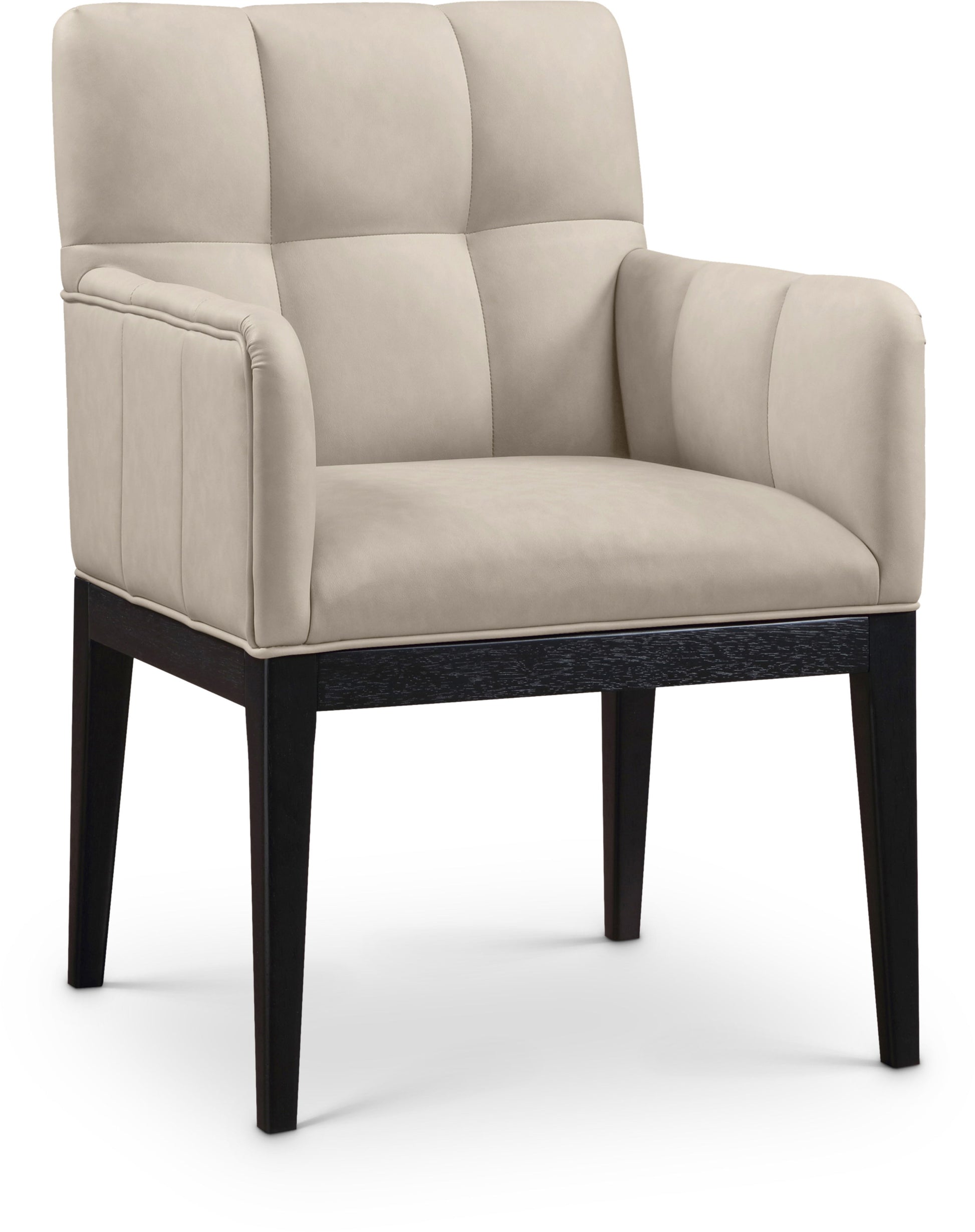 Adrian - Dining Arm Chair Set - Black Legs