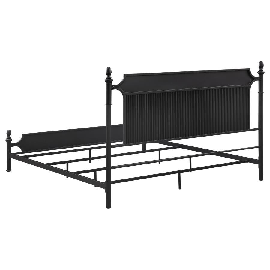 Cameron - Metal Panel Bed