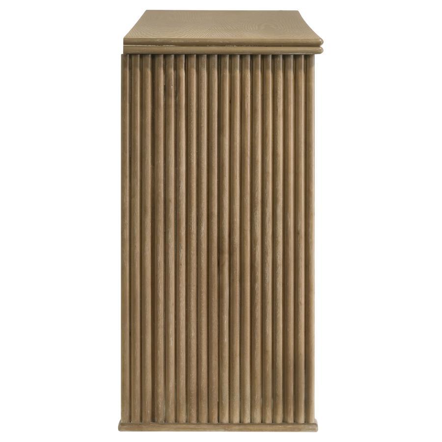 Adina - 2-Door Sideboard Server - Distressed Light Brown