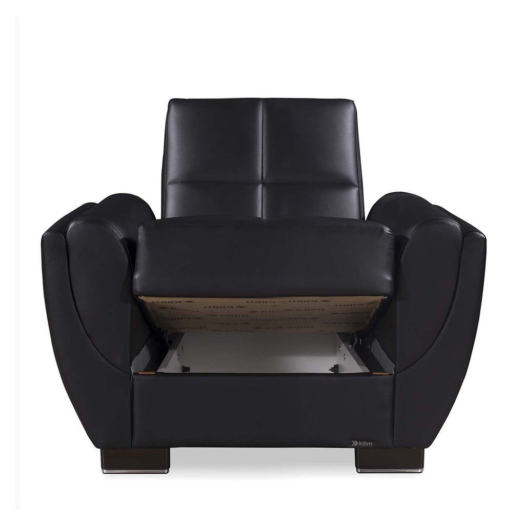 Ottomanson Armada Air - Upholstered Convertible Armchair With Storage