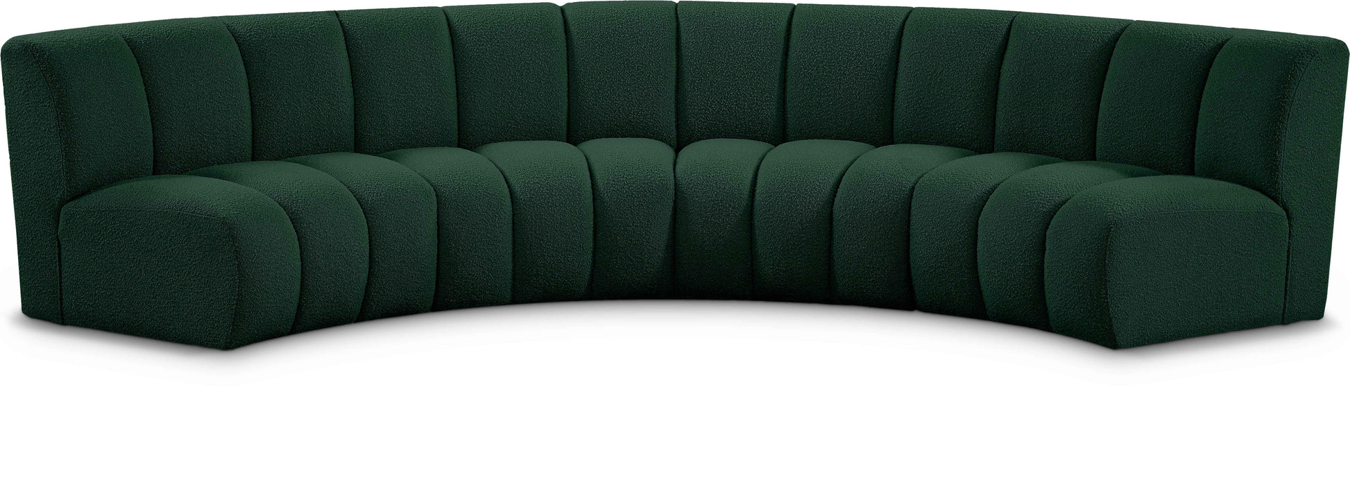 Infinity - 4 Piece Modular Sectional - Green