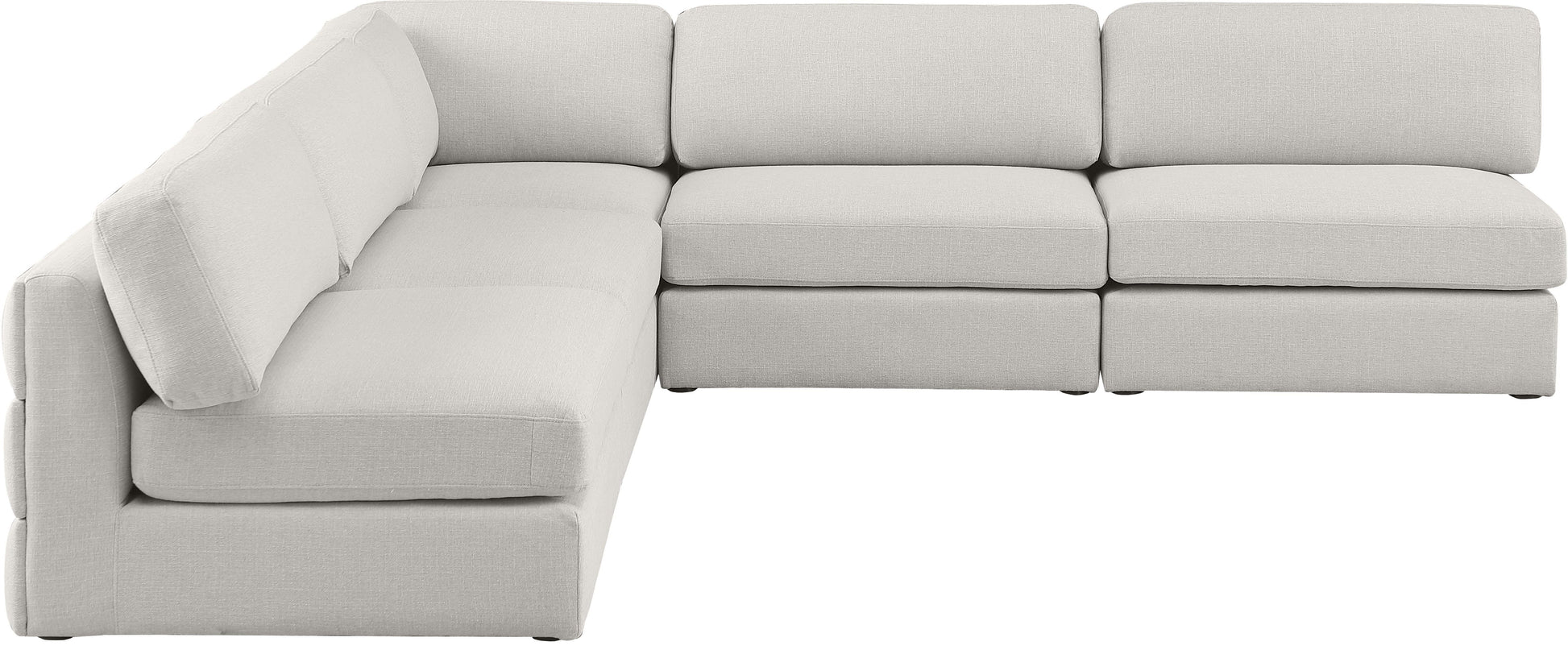 Beckham - 5 Piece Modular Corner Armless Sectional
