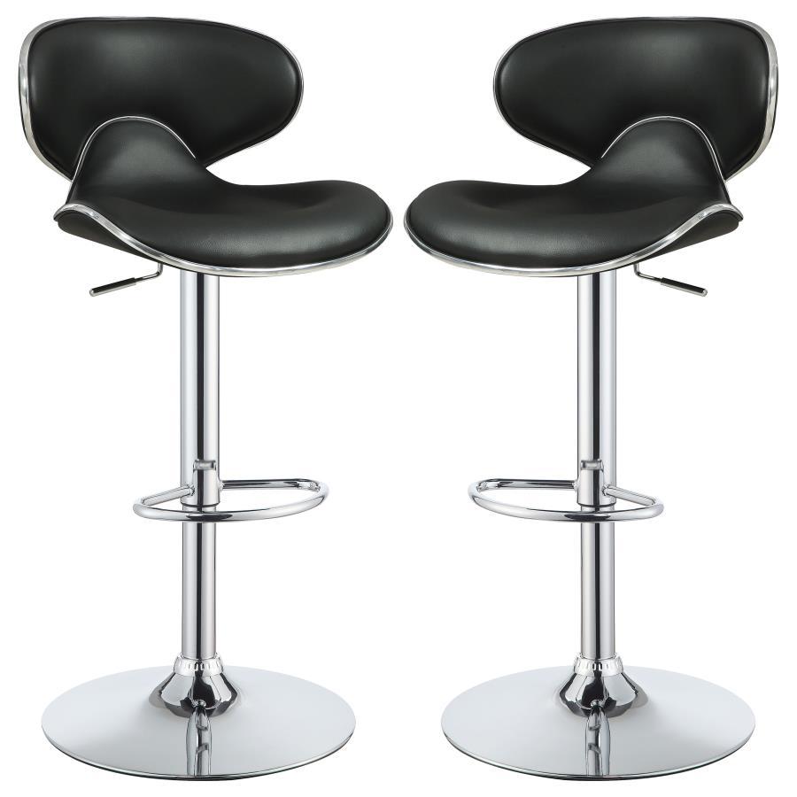 Edenton - Upholstered Adjustable Bar Stool (Set of 2)
