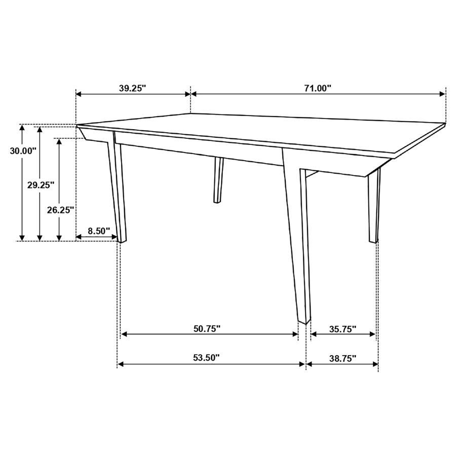 Nogales - Rectangle Dining Table Set