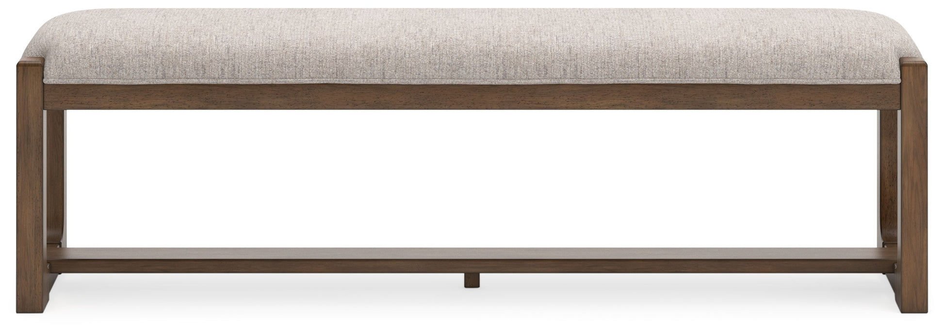 Cabalynn - Oatmeal / Light Brown - Large Uph Dining Room Bench
