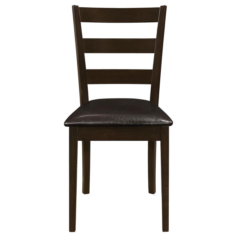 Guillen - 5 Piece Rectangular Dining Table Set - Cappuccino