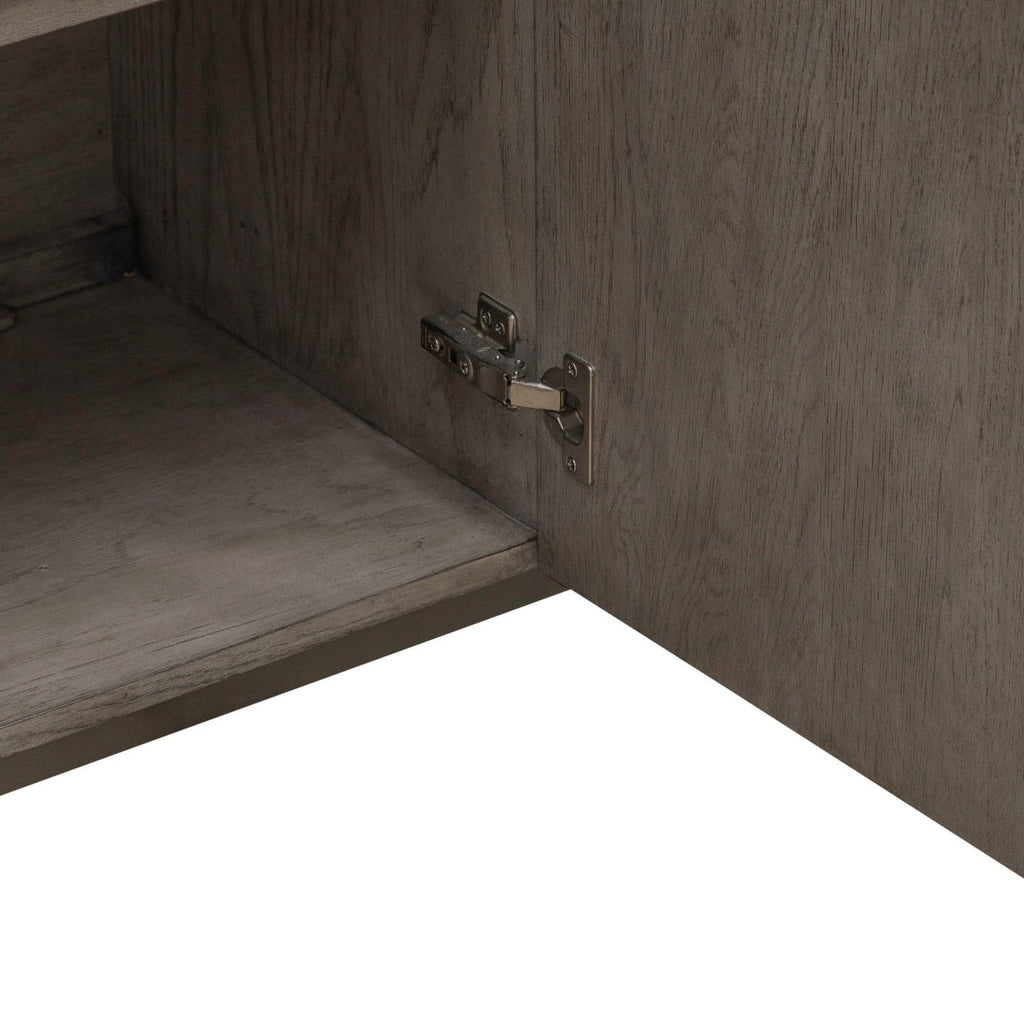 Pelicans Buff - 74" Accent TV Console - Gray