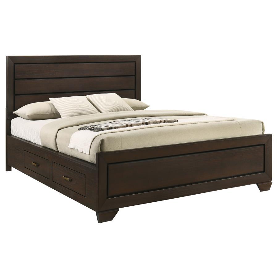 Kauffman - Wood Storage Panel Bed