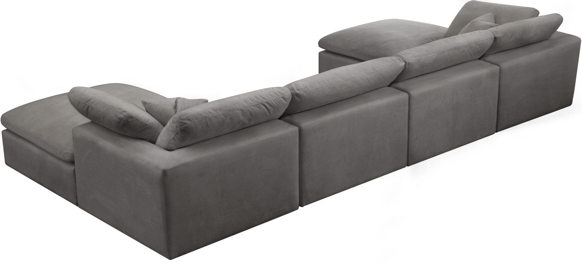 Cozy - 6 Piece Modular Double Chaise Sectional