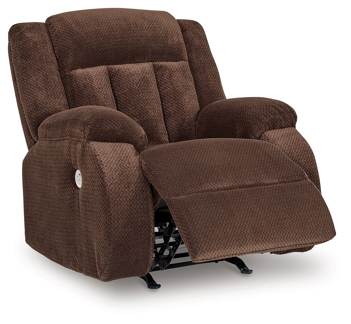 Free Wake - Chocolate - Power Rocker Recliner