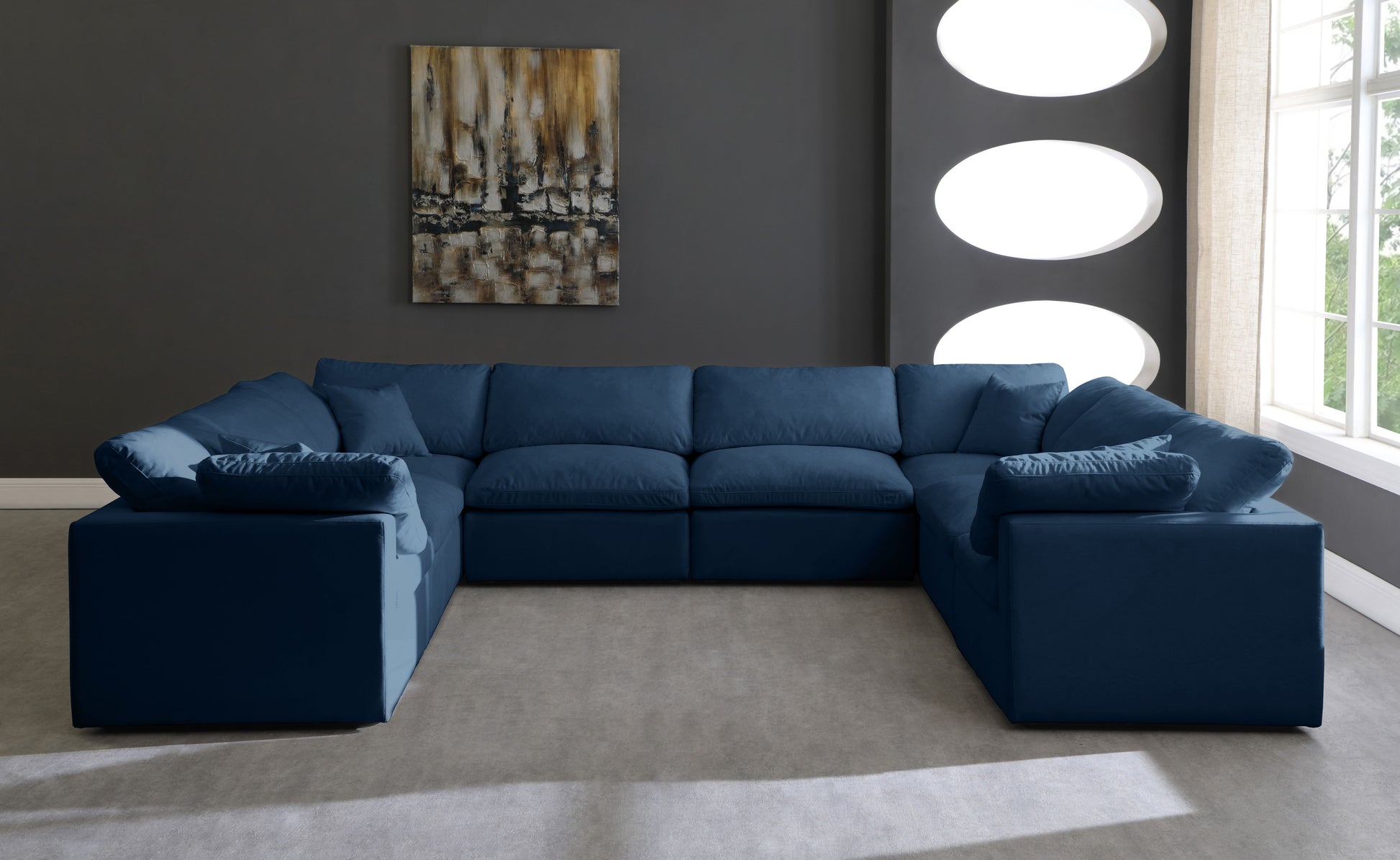 Plush - 8 Piece Modular Sectional