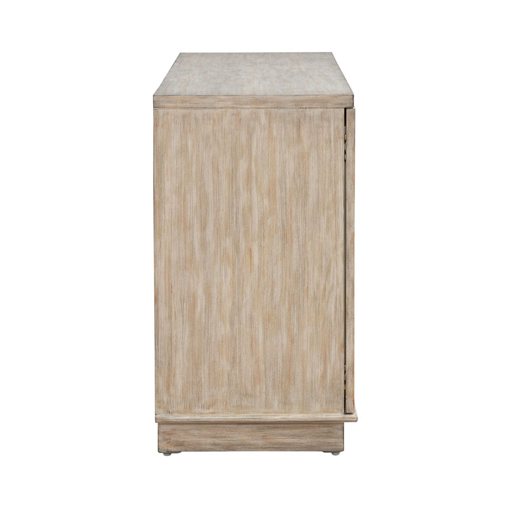 Terrace - 4 Door Accent Cabinet - Gray