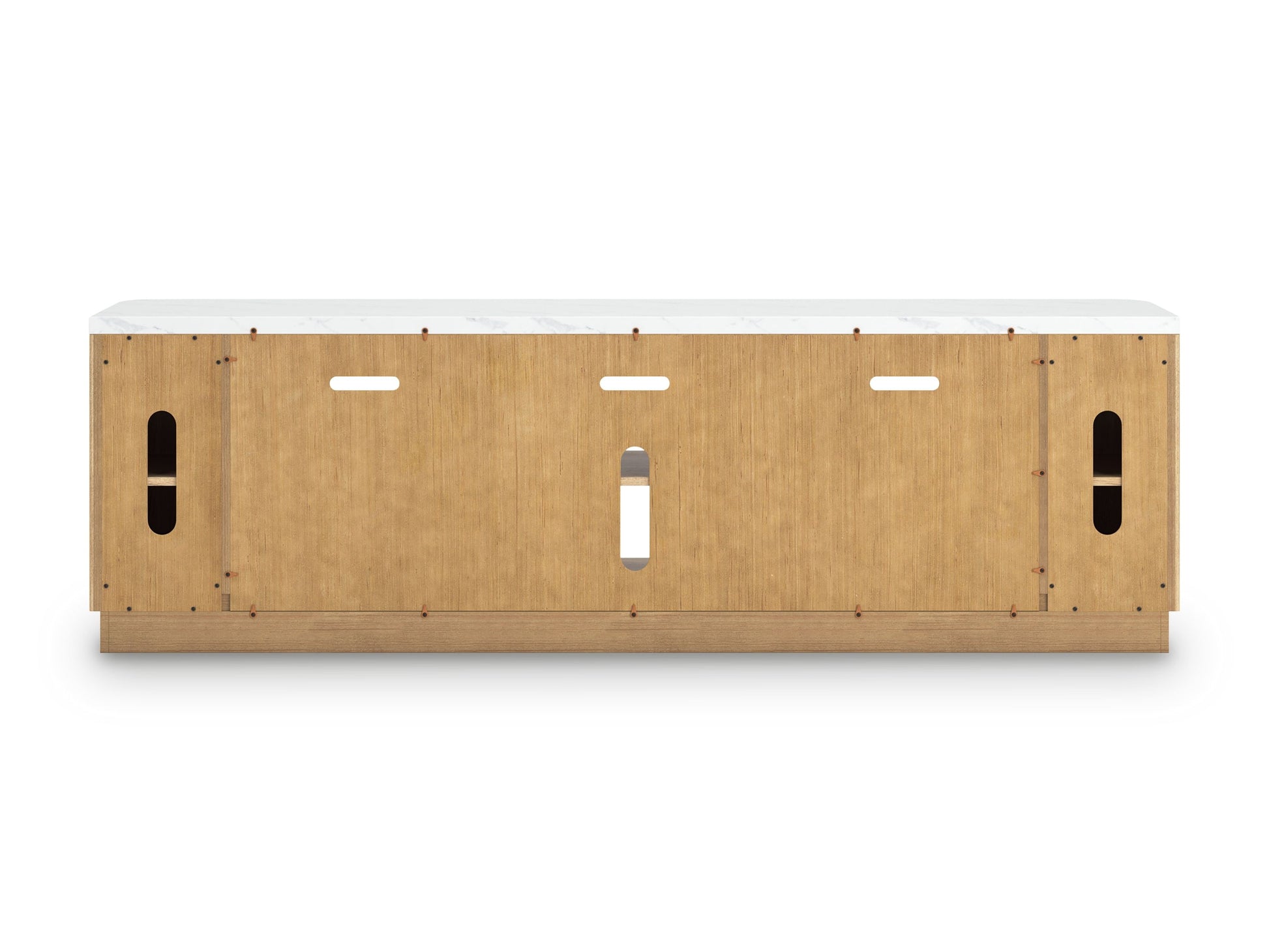 Camdill - Light Brown - XL TV Stand With Fireplace Option