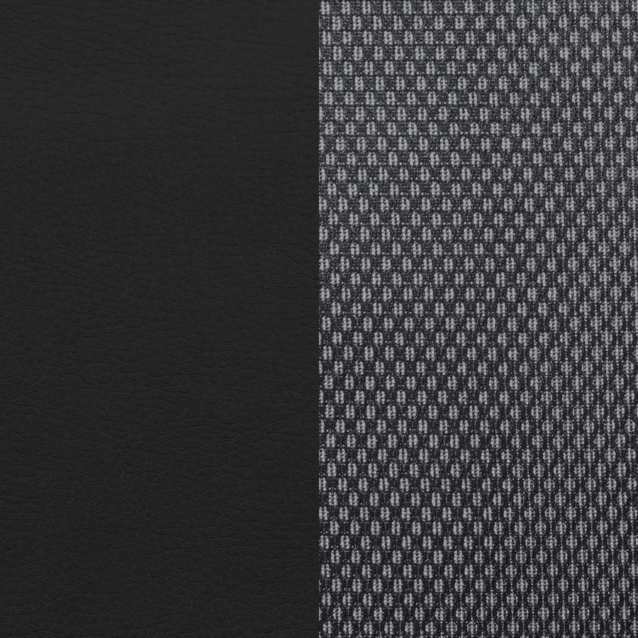 Dione - Upholstered Adjustable Home Office Desk Chair - Black