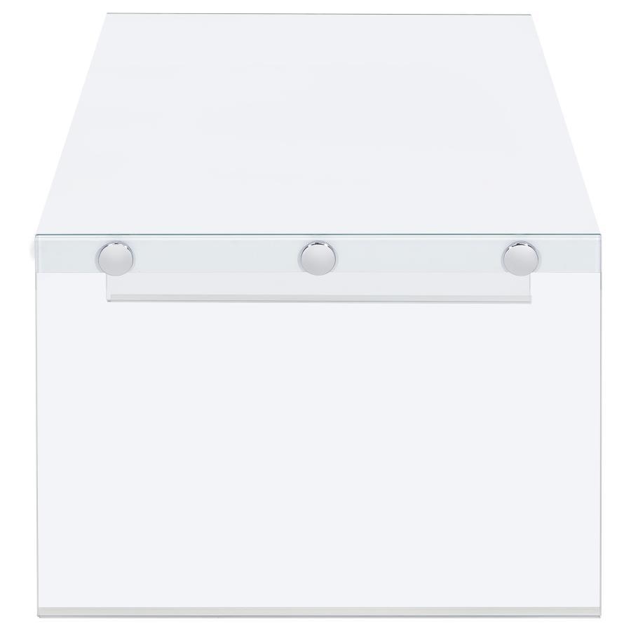 Opal - Rectangular Glass Frame Table