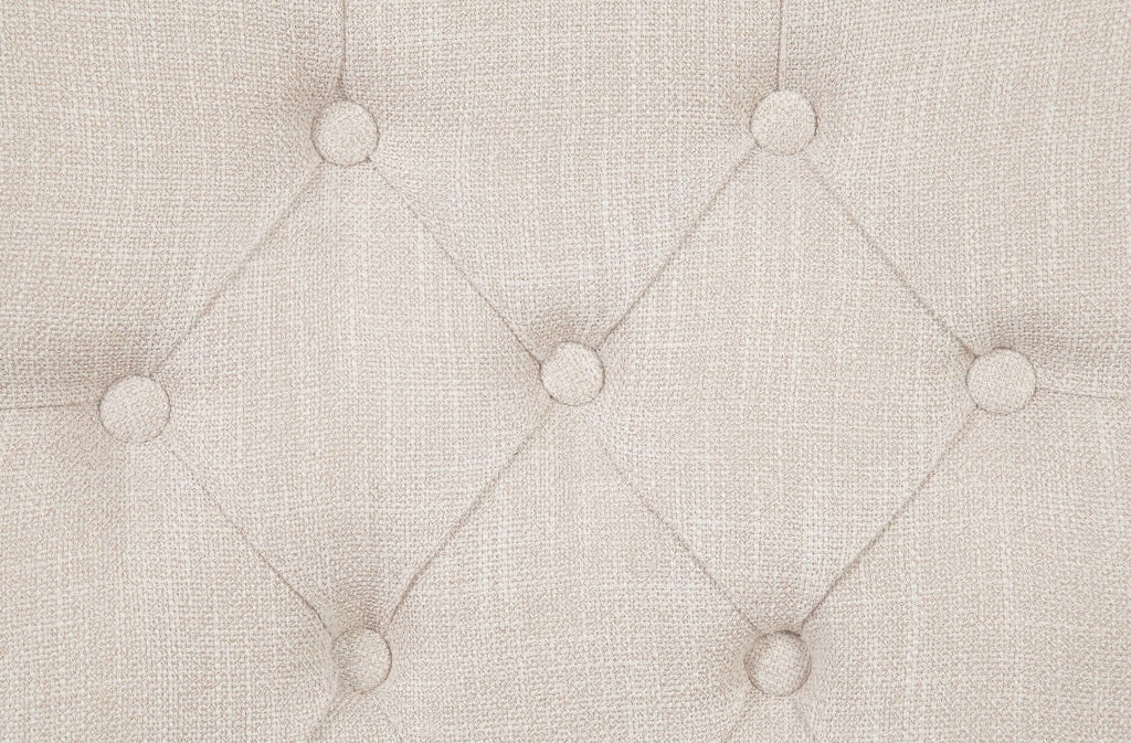 Gerardo - Side Chair (Set of 2) - Beige Linen & Weathered Espresso