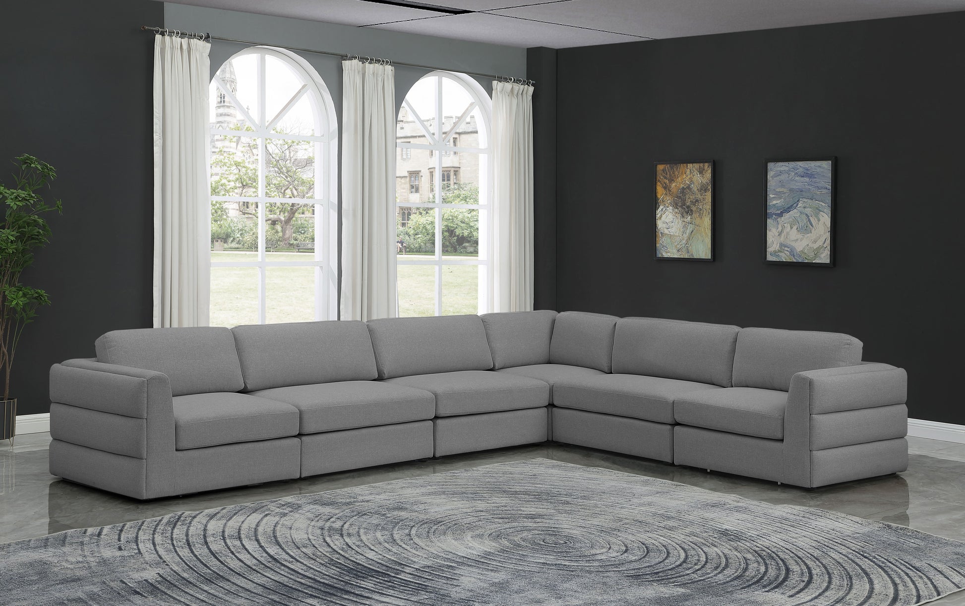 Beckham - 6 Piece Modular Corner Sectional