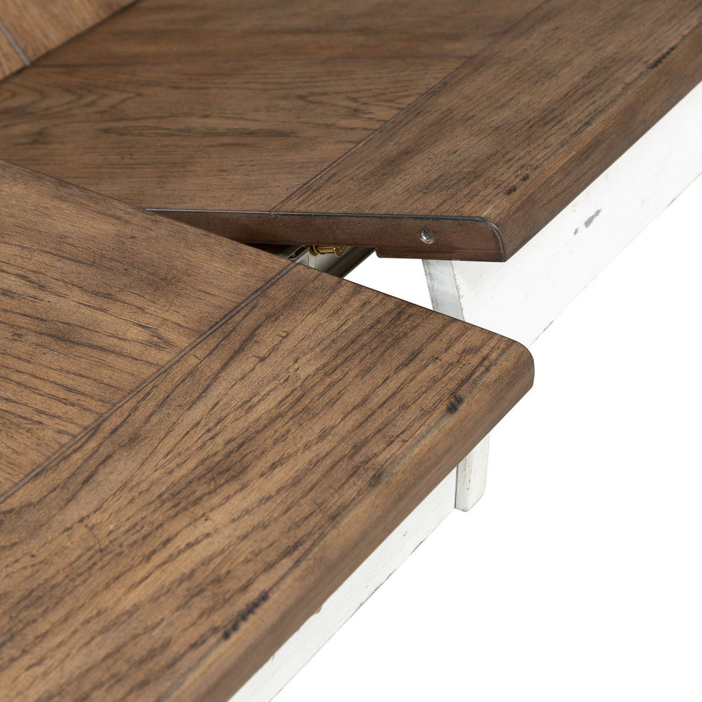 Al Fresco - Rectangular Leg Table - Graphite / Whitestone