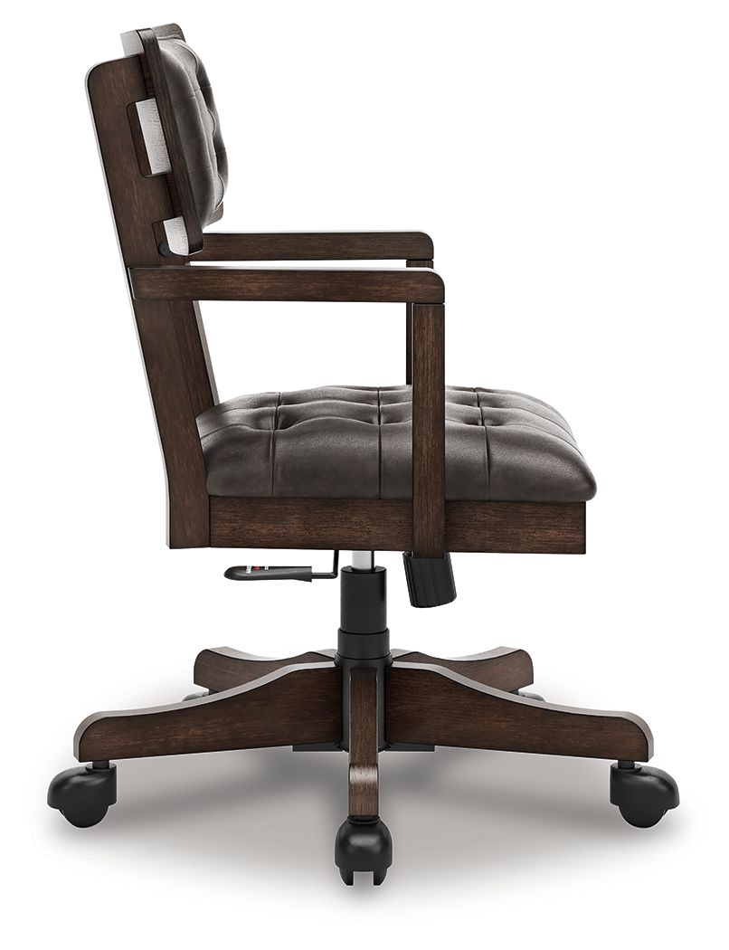Breckington - Dark Brown - Home Office Desk Chair