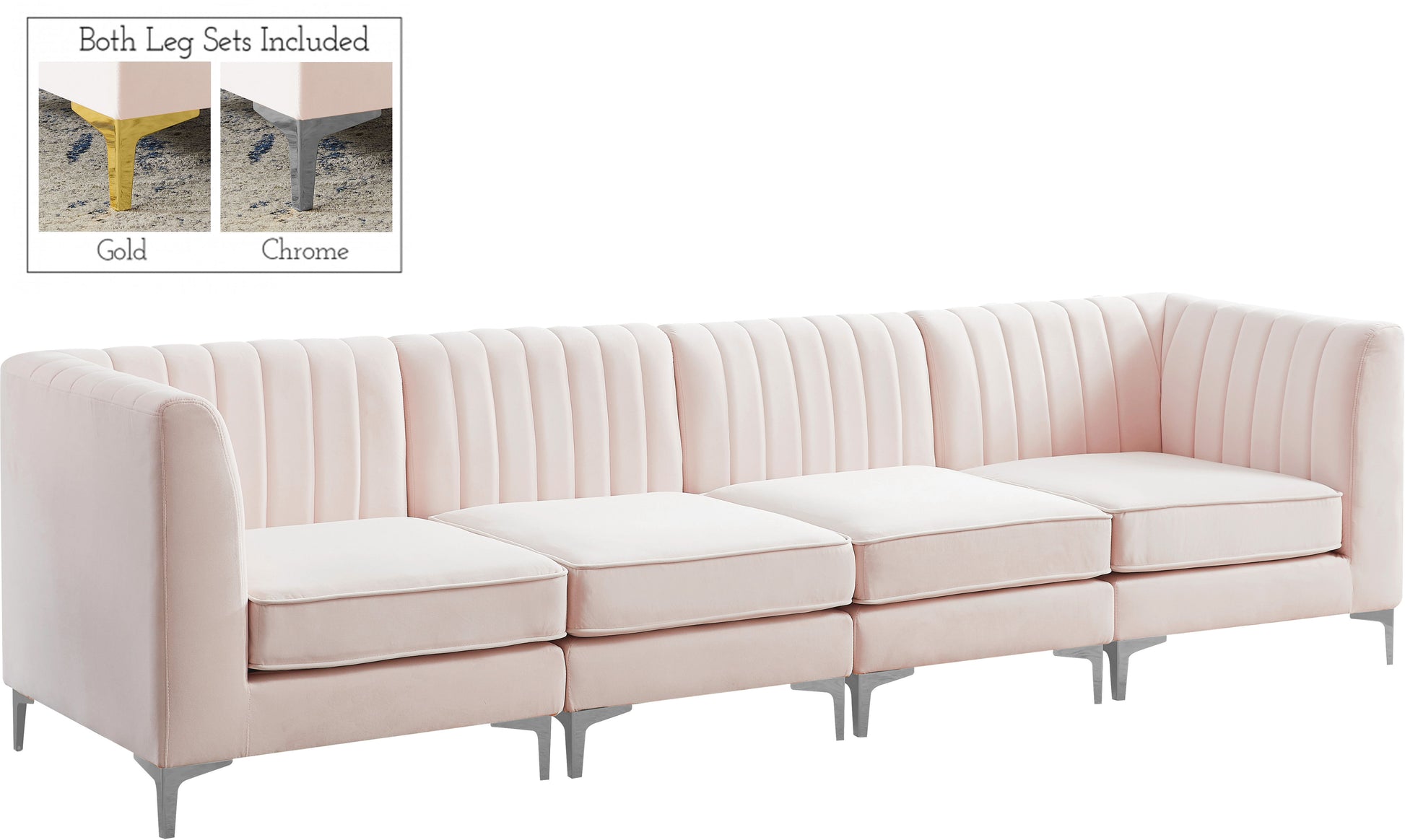 Alina - Modular 4 Seat Sofa