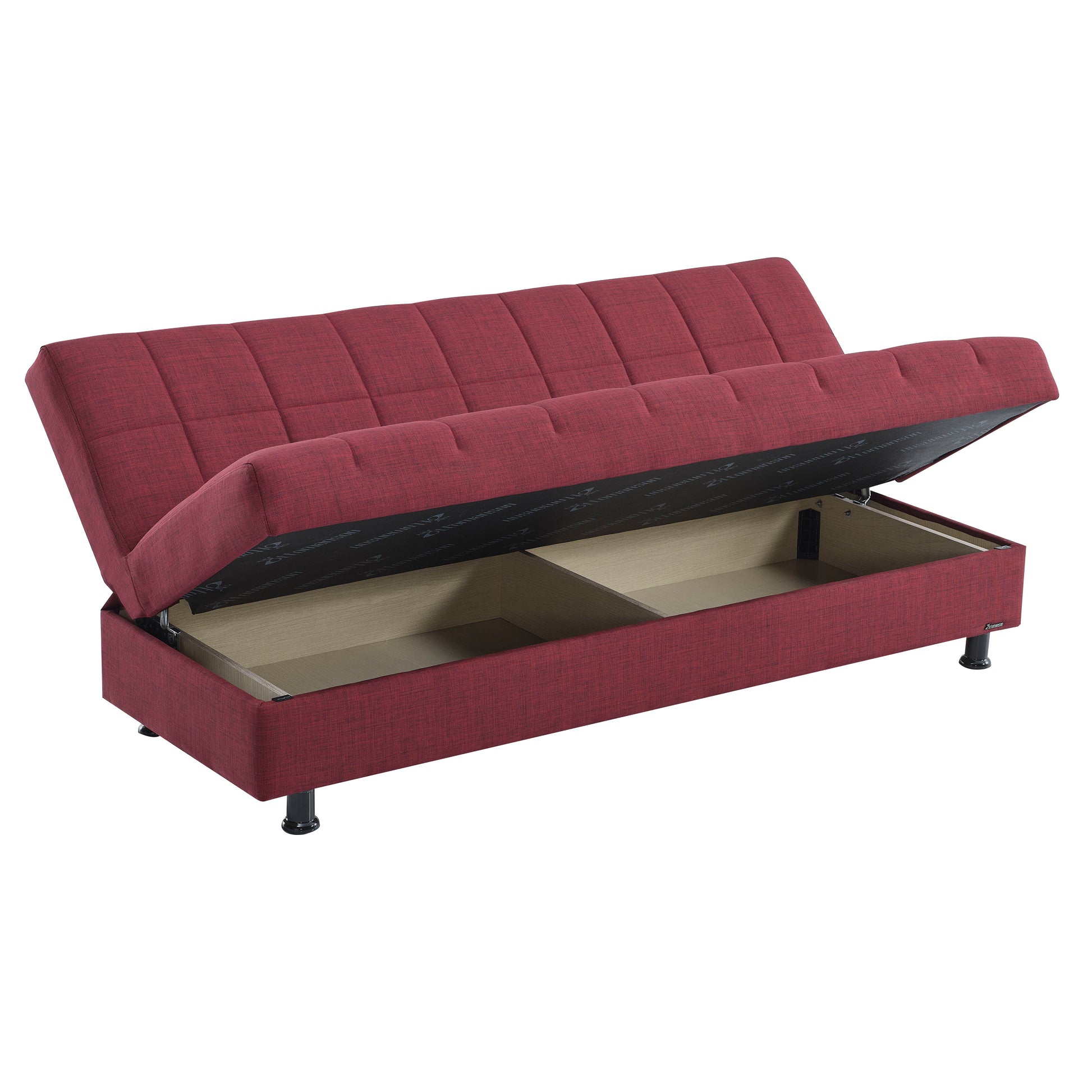 Ottomanson Sasta - Convertible Sofabed With Storage - Living Room Furniture - Bedroom Couch For Small Rooms - Studio Apartment Essentials