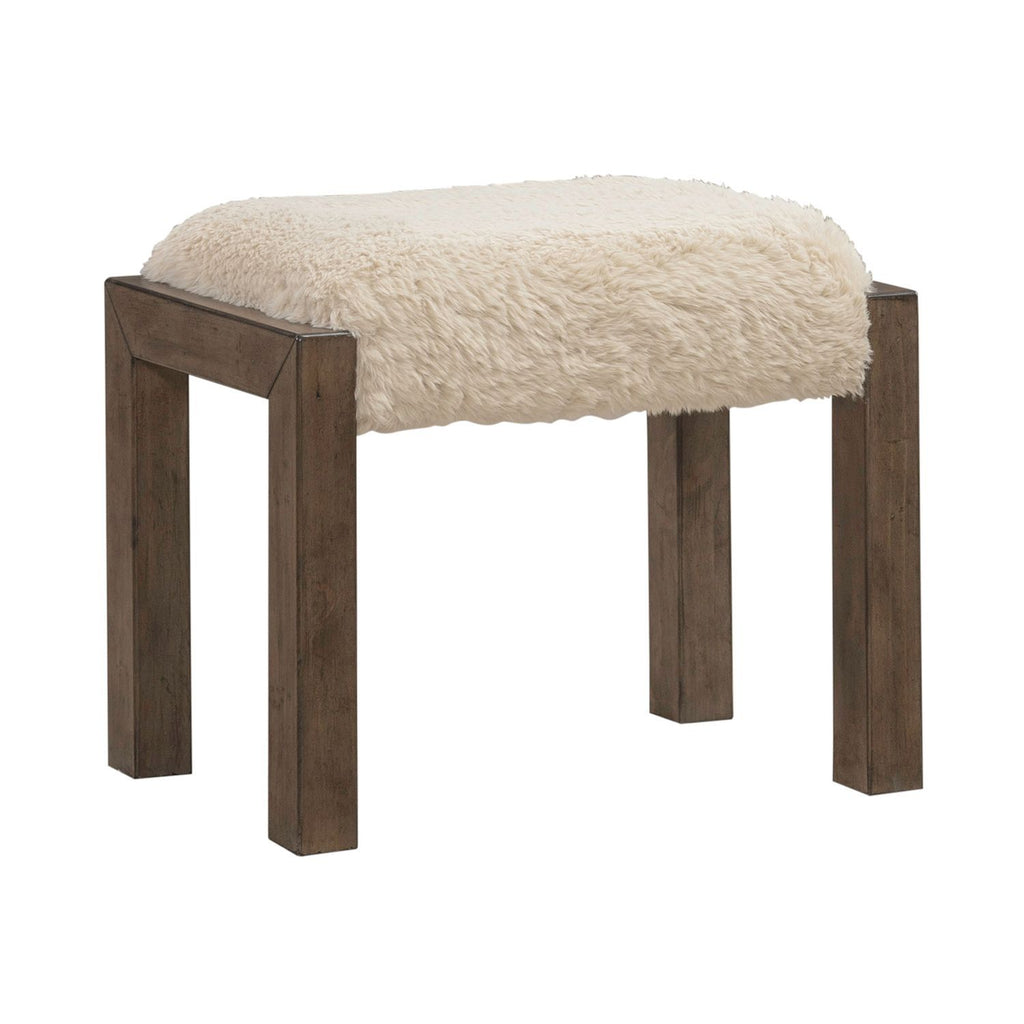 Broadmore - Upholstered Console Stool - Brown
