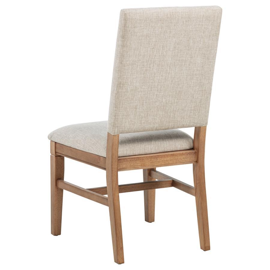 Middleton - Upholstered Dining Side Chair Beige (Set of 2) - Natural