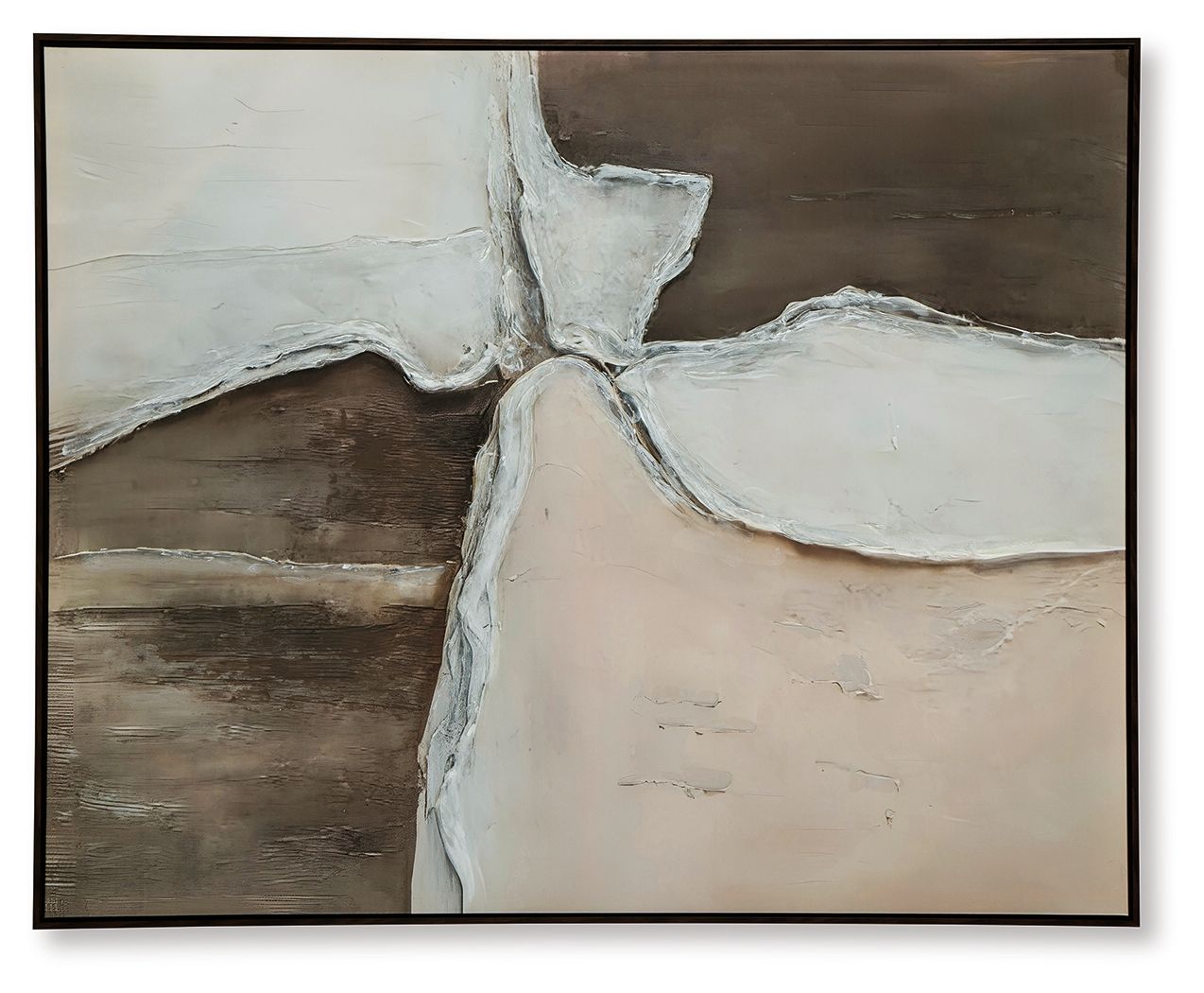 Junward - Brown / Tan / White - Wall Art