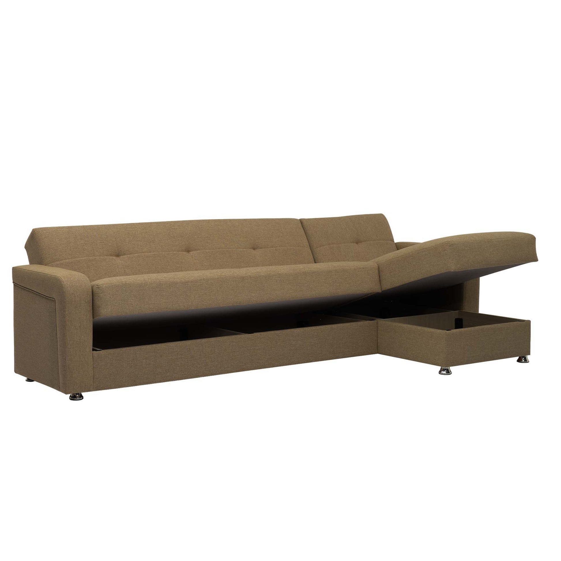 Ottomanson Harmony - Upholstered Convertible Sectional With Storage