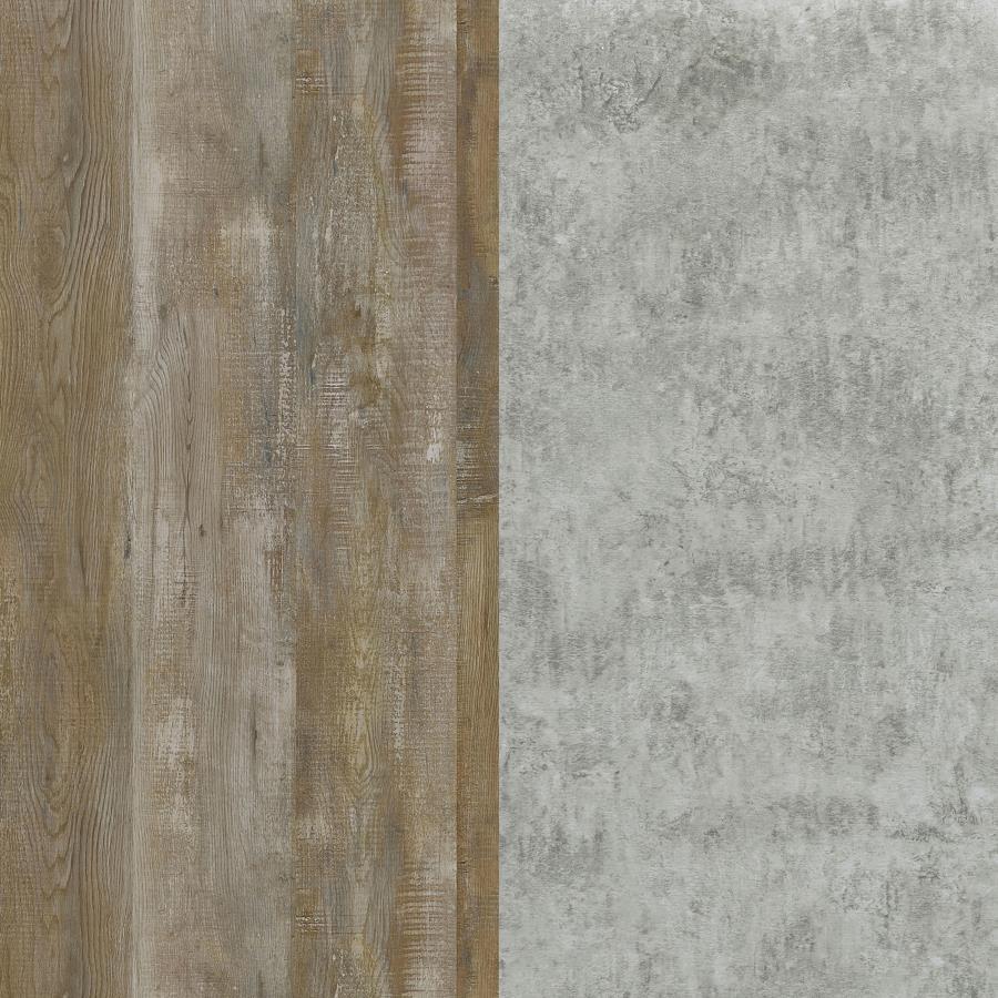 Abelardo - 3-Drawer Engineered Wood Cabinet - Weathered Oak