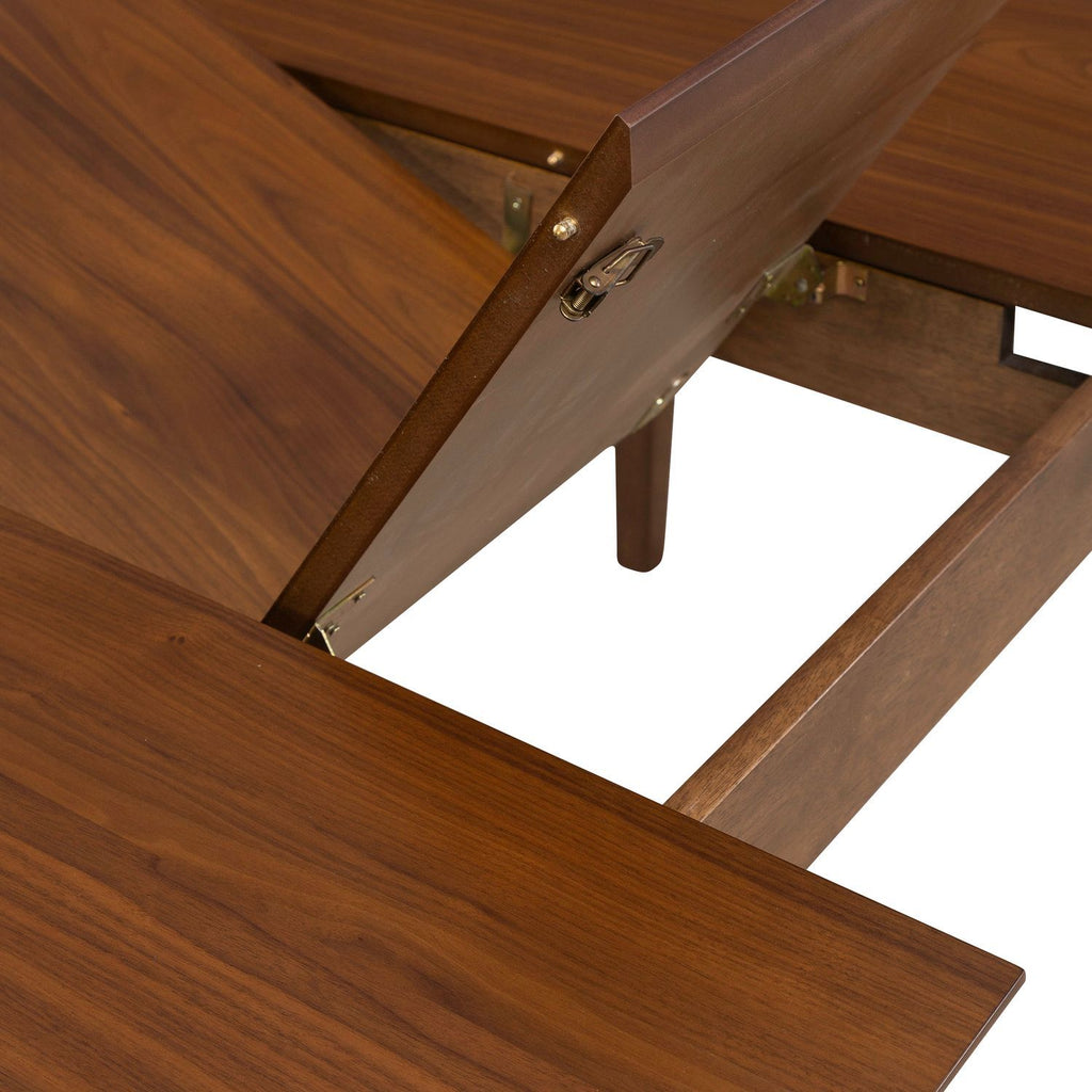 Space Savers - Rectangular Leg Table - Brown