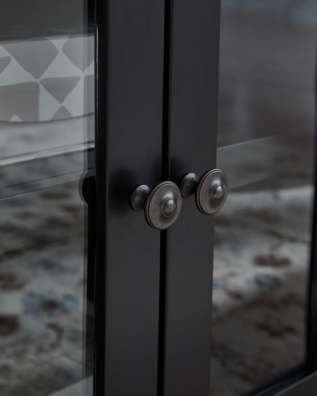 Wildenauer - Brown / Black - XL TV Stand With Fireplace Option