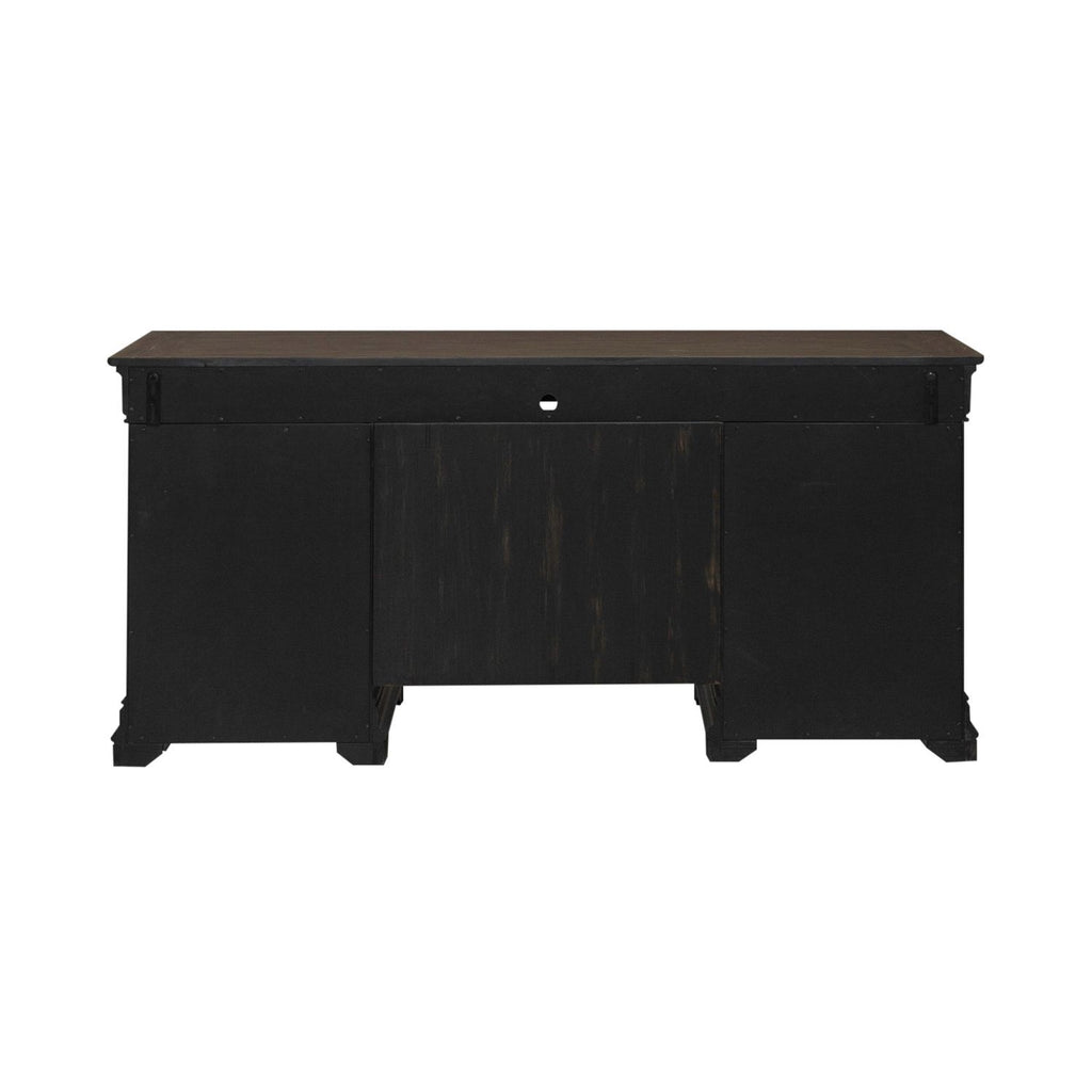 Meritage - Jr Executive Credenza - Black