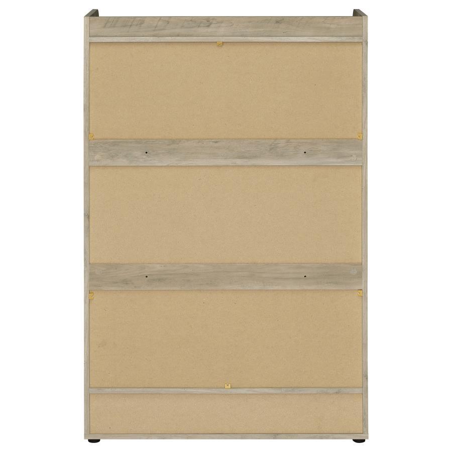 Denia - 3-Tier Engineered Wood Shoe Cabinet