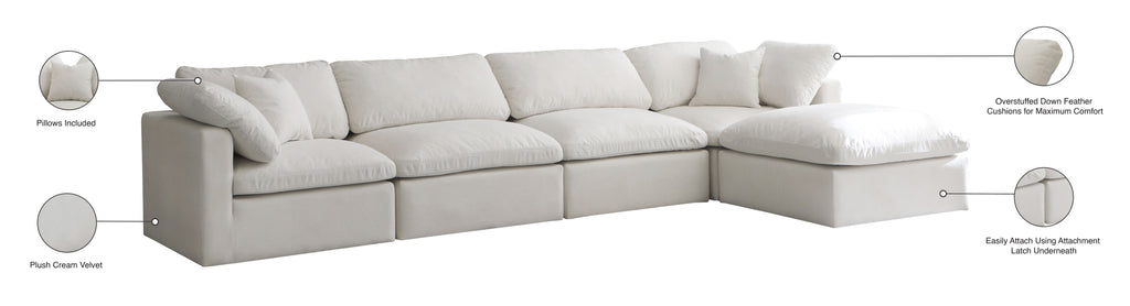 Plush - 5 Piece Modular Sectional