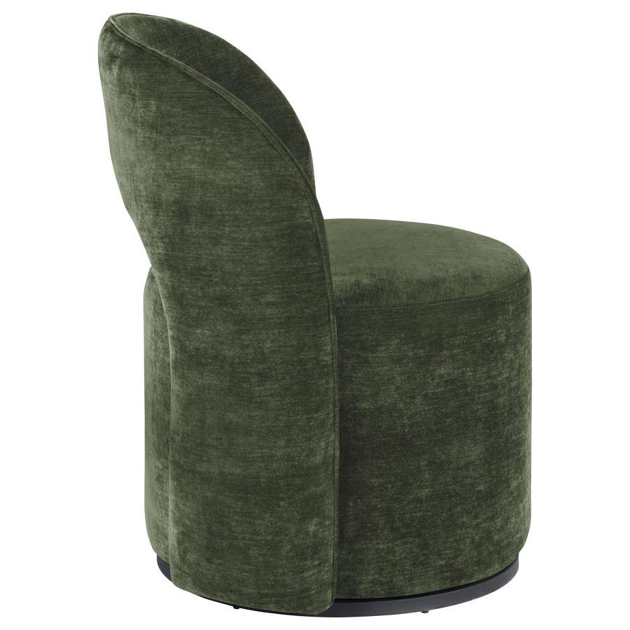 Harjo - Velvet Upholstered Swivel Accent Chair